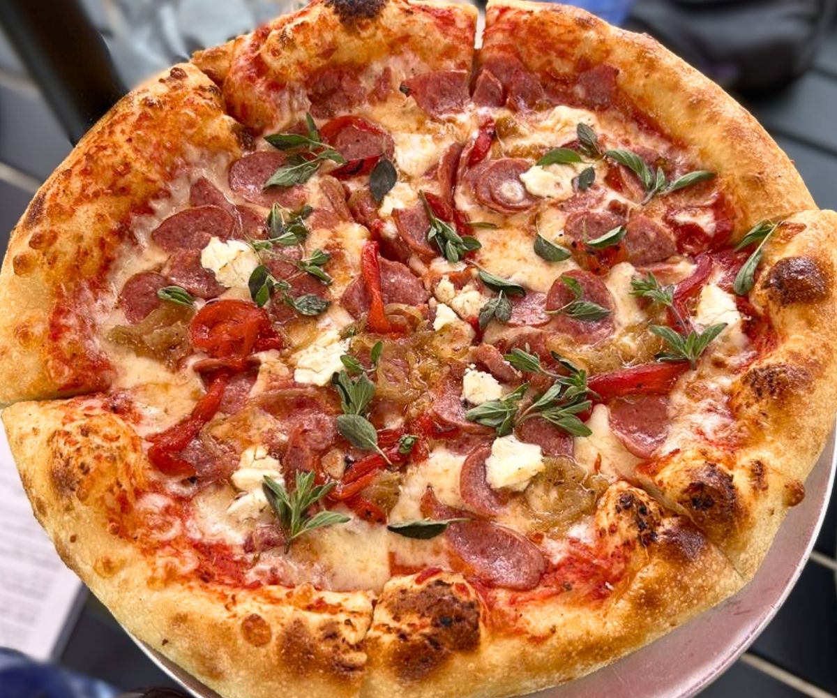 Boreal Forest Pizza at Prospector's Pizzeria & Alehouse in Denali, AK