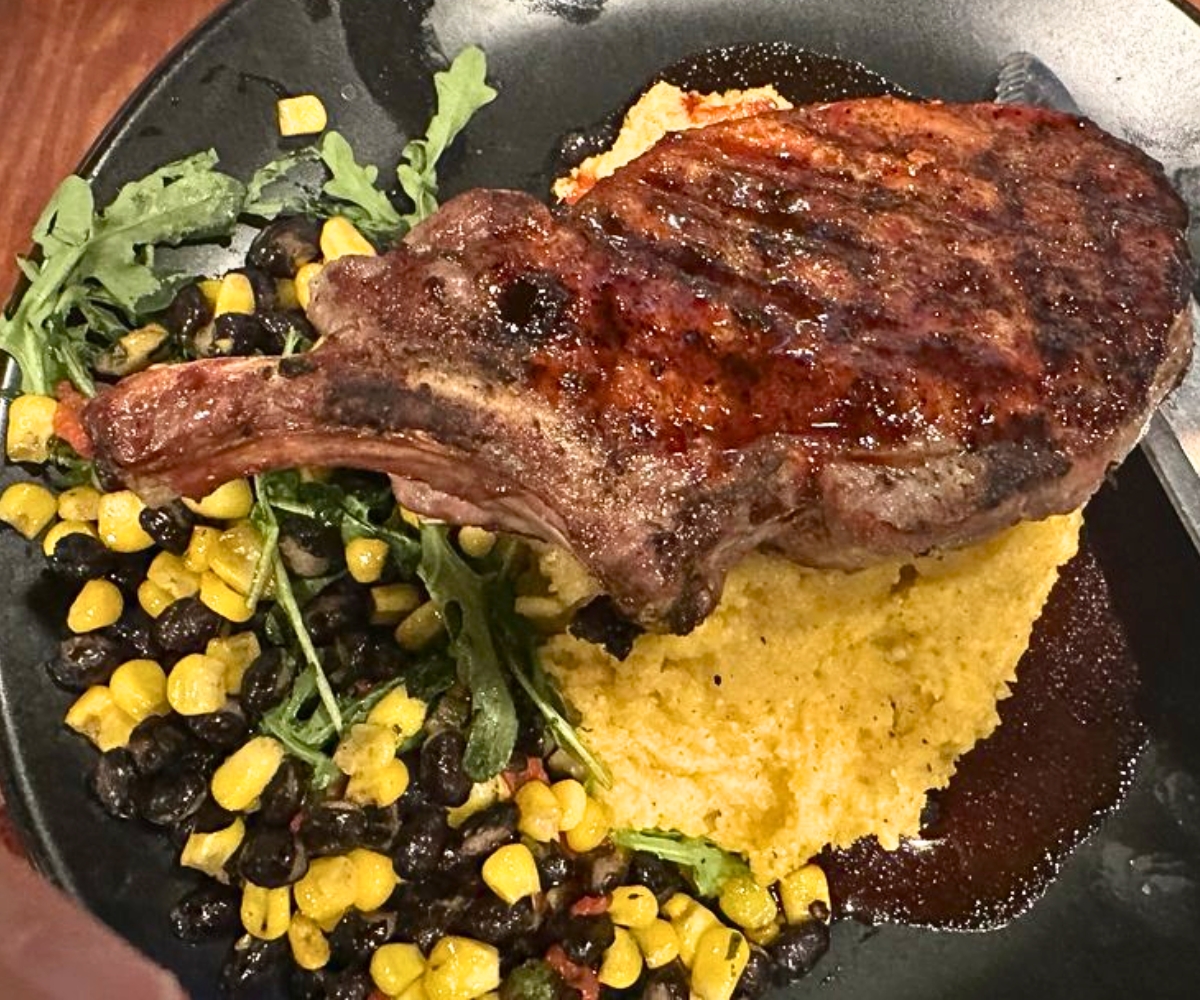 Pork Chop at Steamworks Brewing Company in Durango, CO