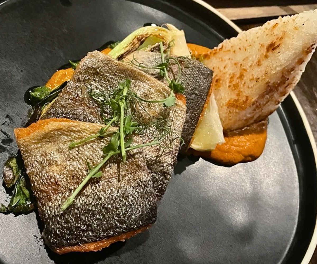 Rainbow Trout at Block Restaurant in Provo, Utah