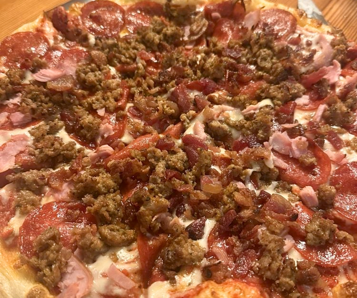 Meat Lovers Pizza at TASTE Italian Kitchen in Starkville, MS
