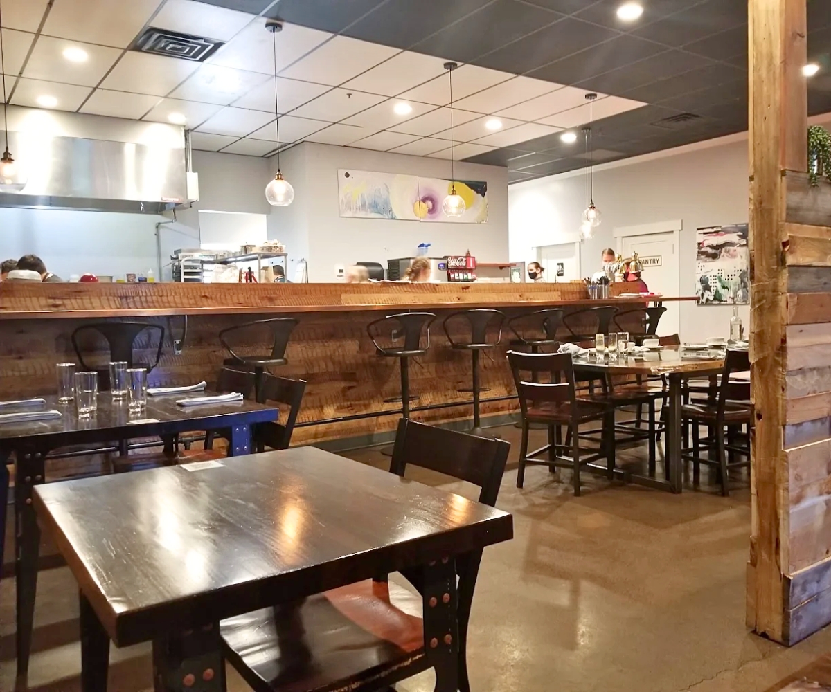 interior of Block Restaurant in Provo, UT