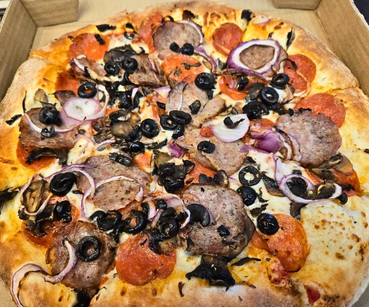 Mighty Mo at Mofo's Pizza & Pasta in Incline Village, Nevada