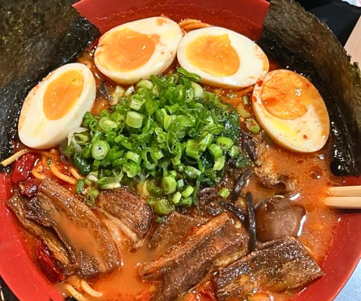 Spicy Tonkotsu Ramen at Raizel Ramen in Palmdale, California