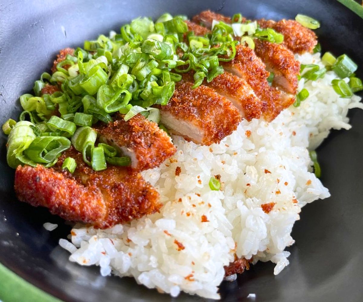 Curry Katsu Rice Bowl at Raizel Ramen in Palmdale, California
