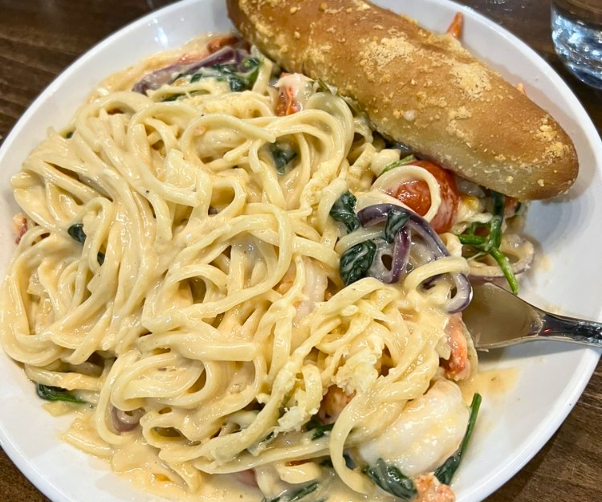 Seafood Pasta at 712 Eat + Drink in Council Bluffs, Iowa