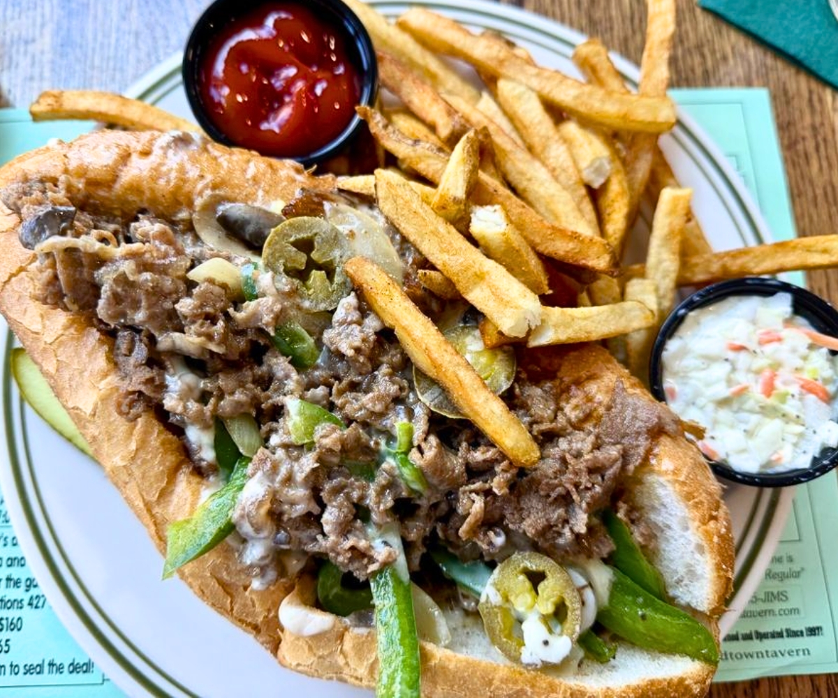food at immy's Old Town Tavern in Herndon, Virginia