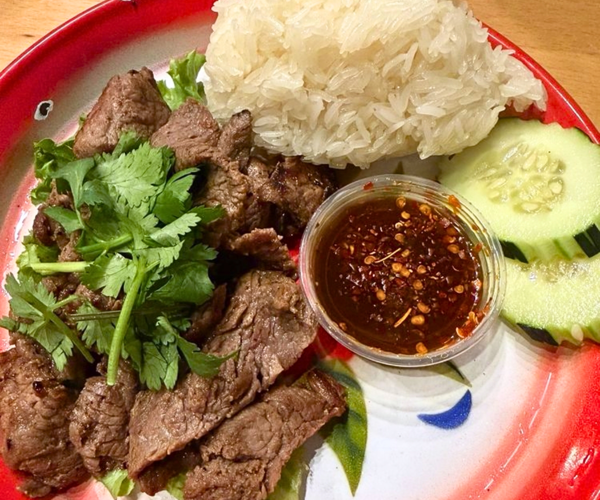 Crying Tiger at Too Thai Street Eats in Carrollton, Texas