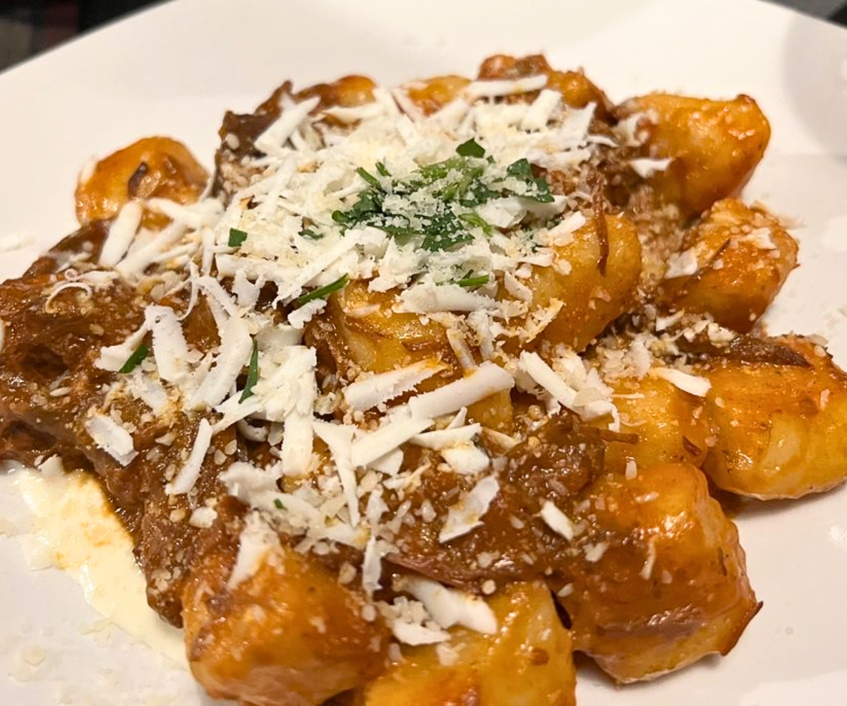 Gnocchi at Bacco Trattoria Italiana in Lacey, Washington