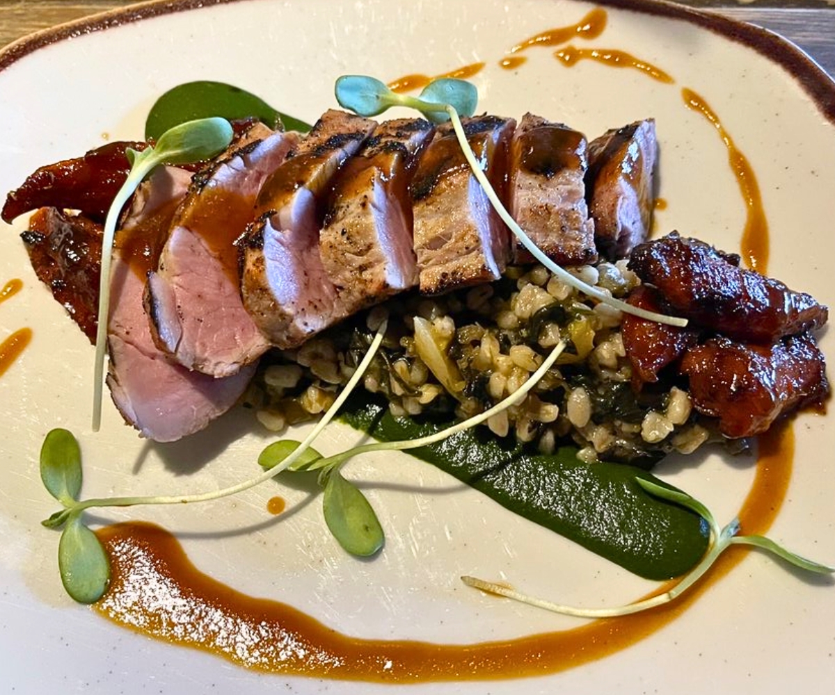 Grilled Pork Tenderloin at Driftwood in Boynton Beach, FL