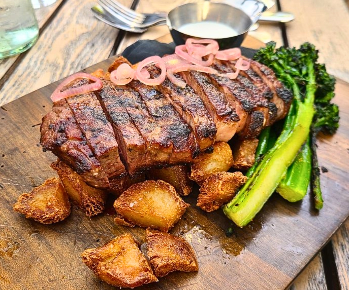 Prime Strip Steak at Driftwood in Boynton Beach, FL
