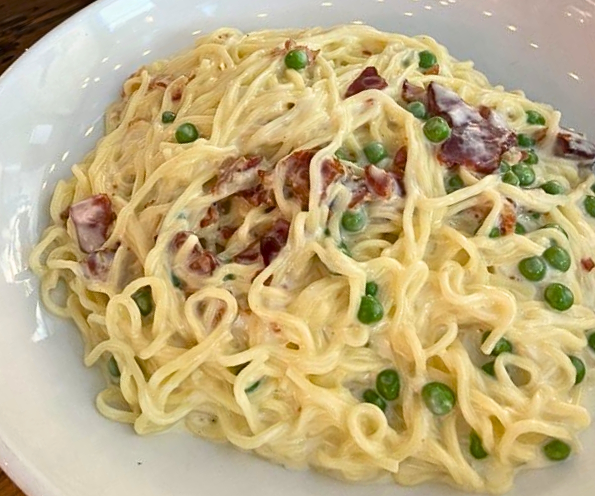 Carbonara at Pastabilities in Syracuse, New York