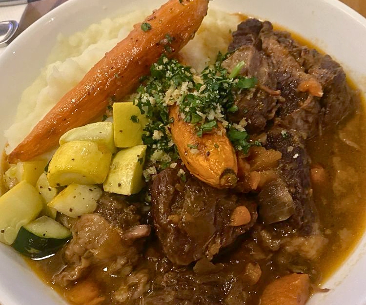 Braised Beef & Carrots at Crisp Rochester in Rochester, New York