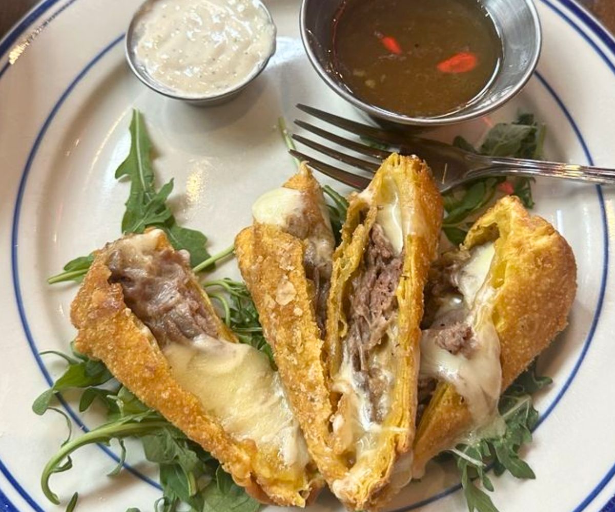 Prime Rib Egg Rolls at Old Glory Distilling in Clarksville, Tennessee
