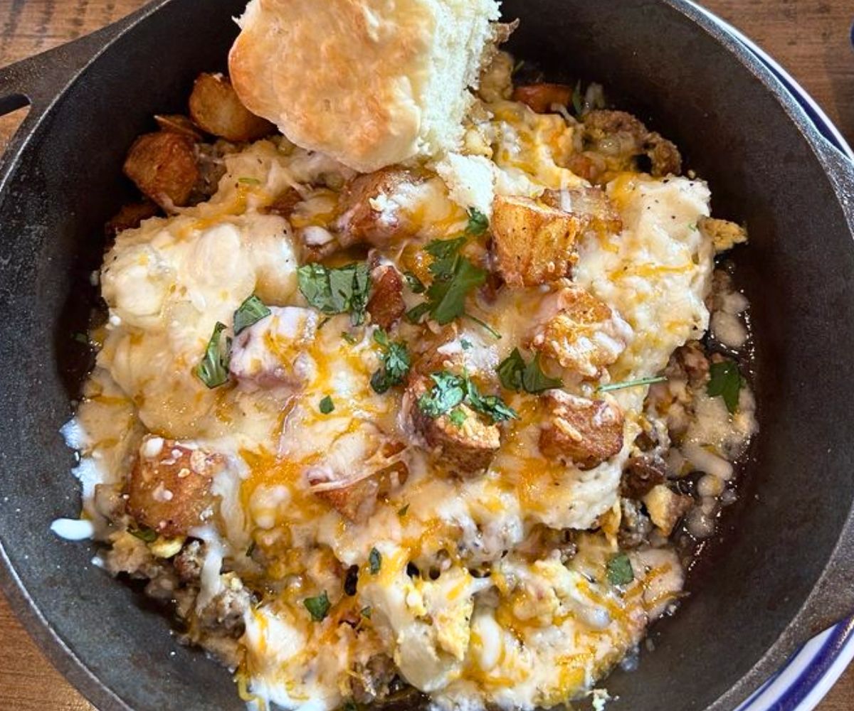 pasta at Old Glory Distilling in Clarksville, TN