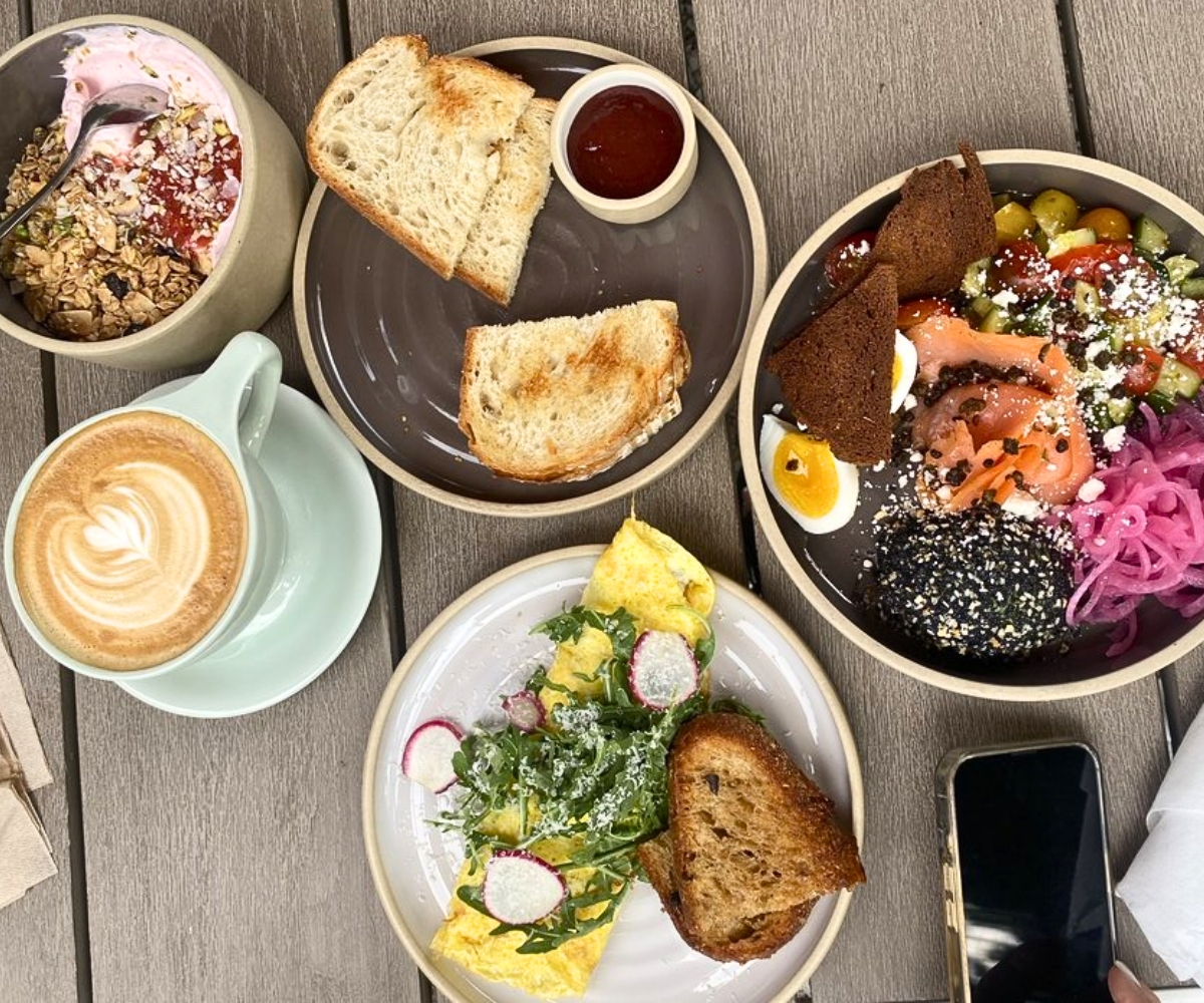 spread at Persephone Bakery in Jackson, WY