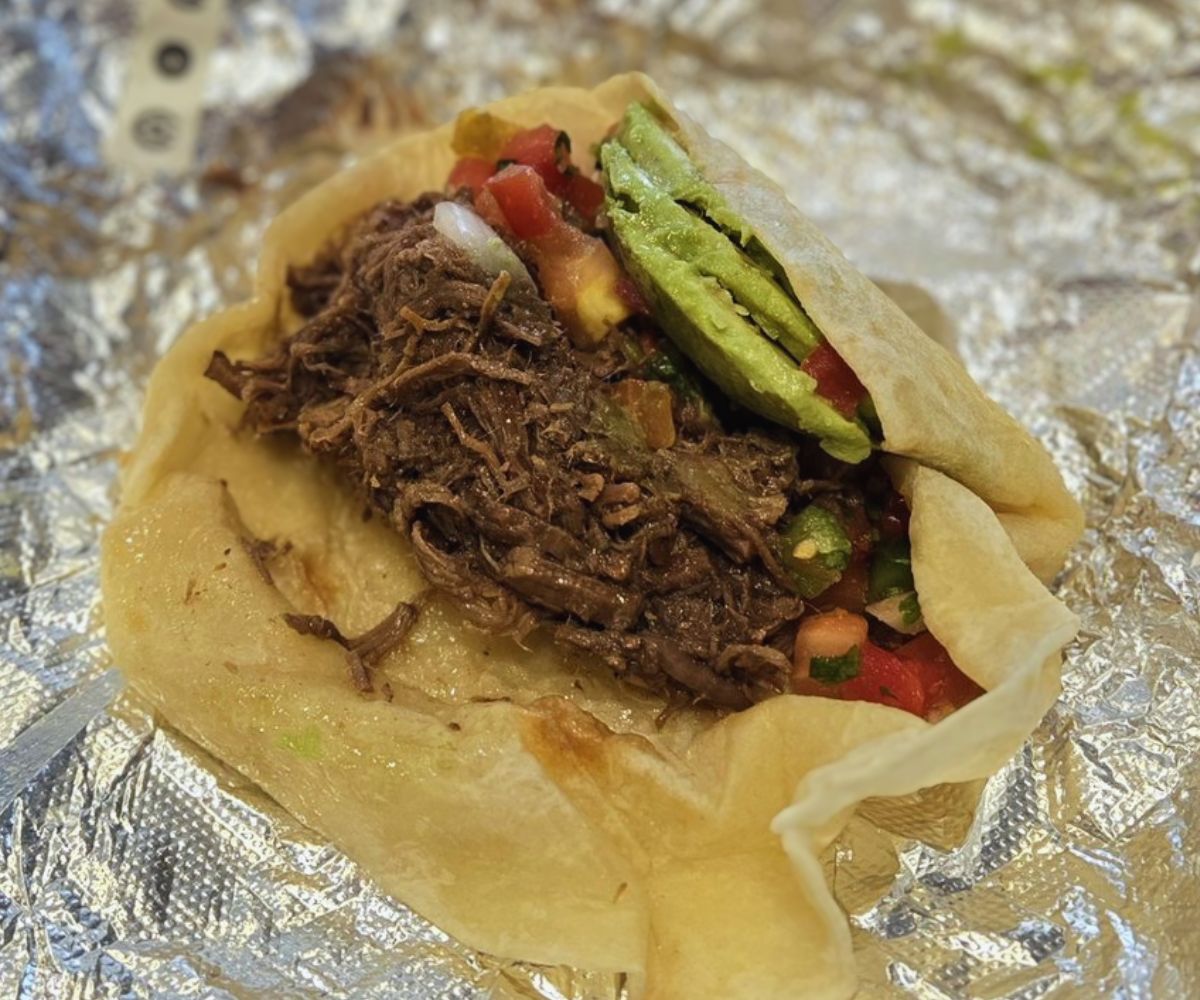 brisket taco at ladybird taco in nashville tennessee