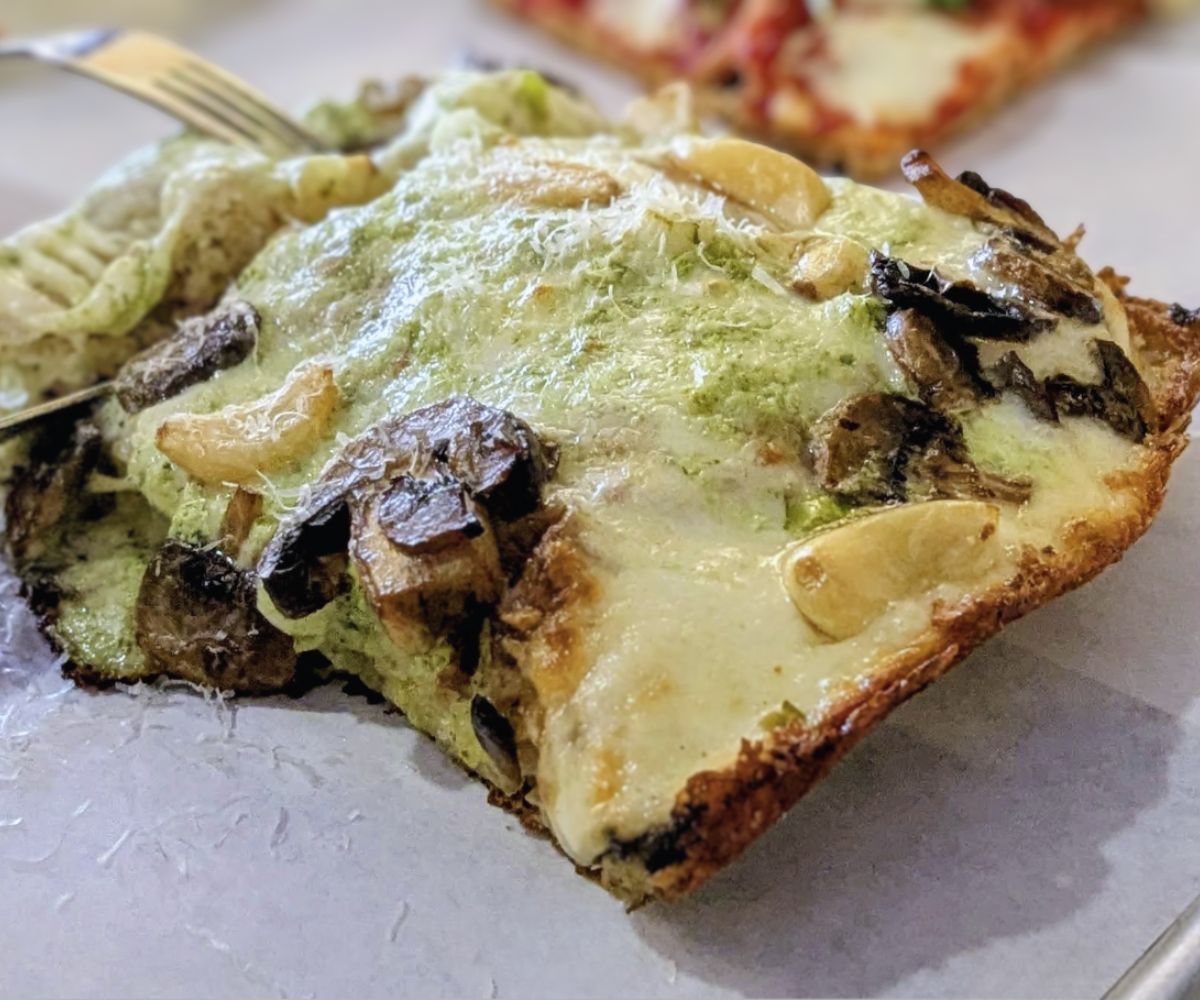 pizza at Fabulist Pizza in Sacramento, CA