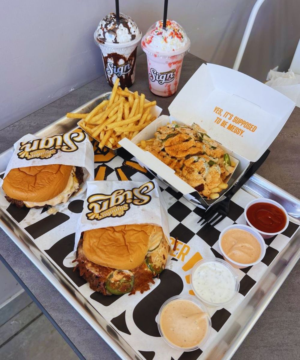 Photos for Sign Smash'd Burger