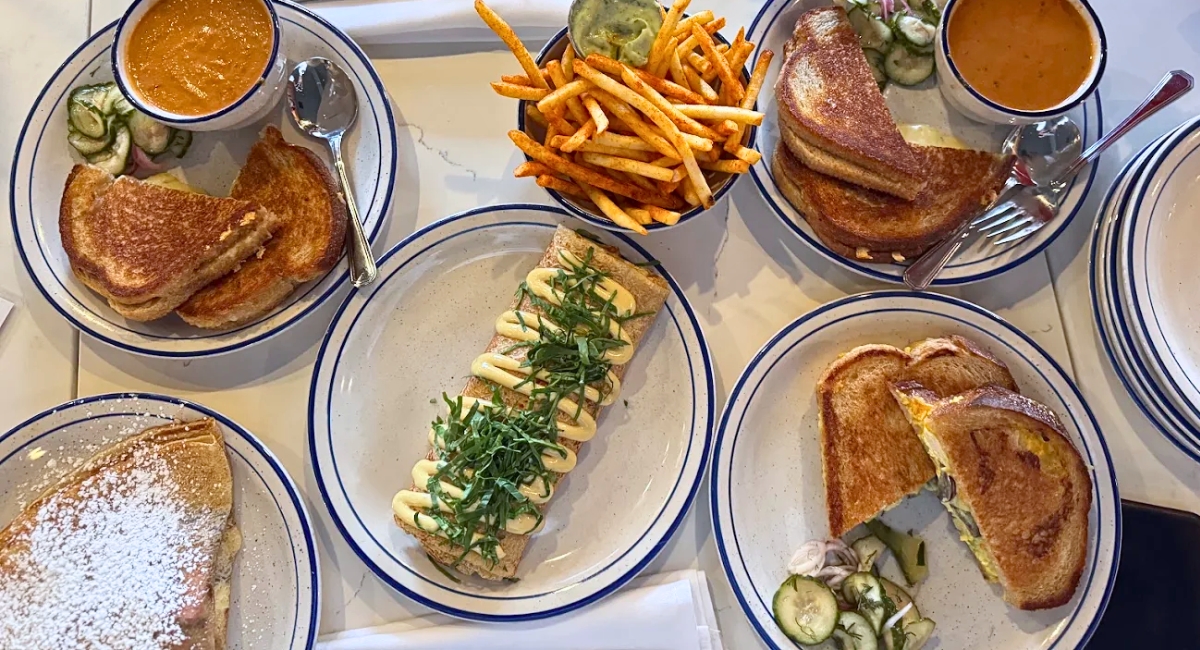 spread at French Market in Prairie Village, Kansas