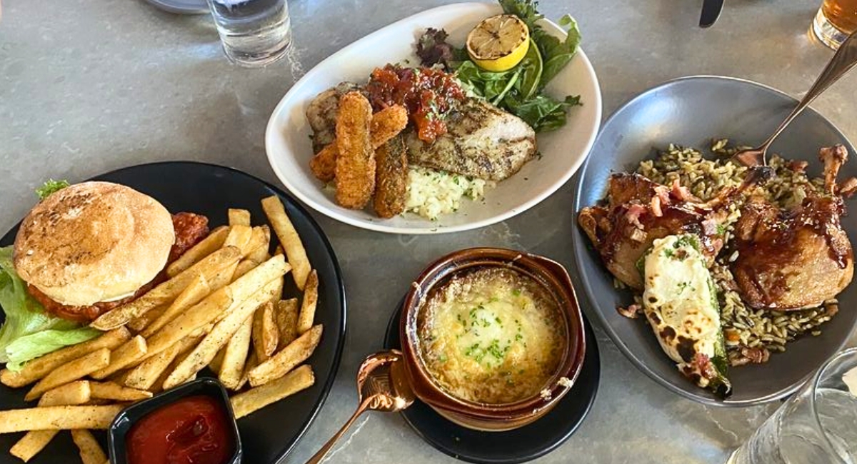 spread at Draft + Table Argenta in North Little Rock, AR