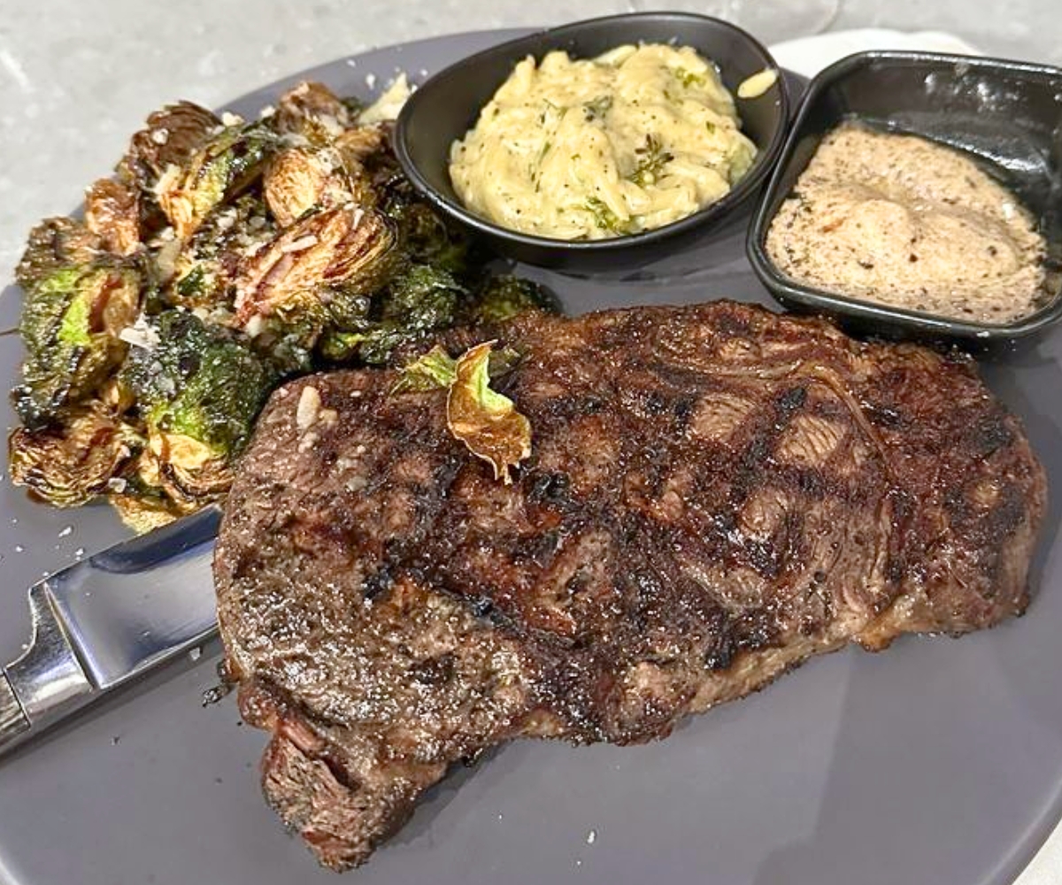 ribeye at Draft + Table Argenta in North Little Rock, AR
