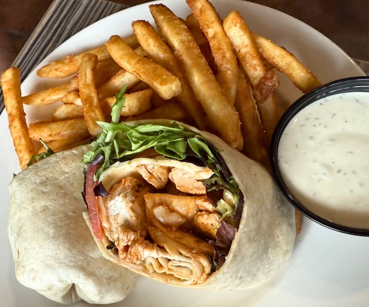 Buffalo Chicken Wrap at The Tattooed Dog in Wentzville, Missouri