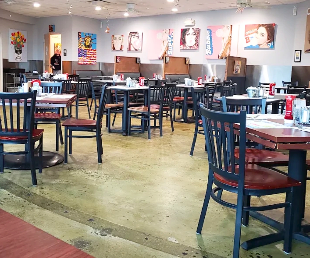 interior of Green Street Grill in Downingtown, Pennsylvania