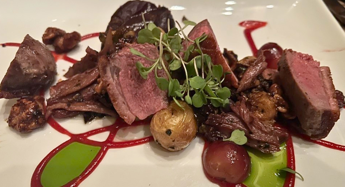Duck Breast at Plonk in Missoula, MT