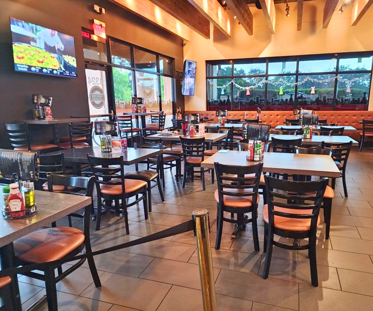 interior of MTB Top Burgers in Coral Springs, FL