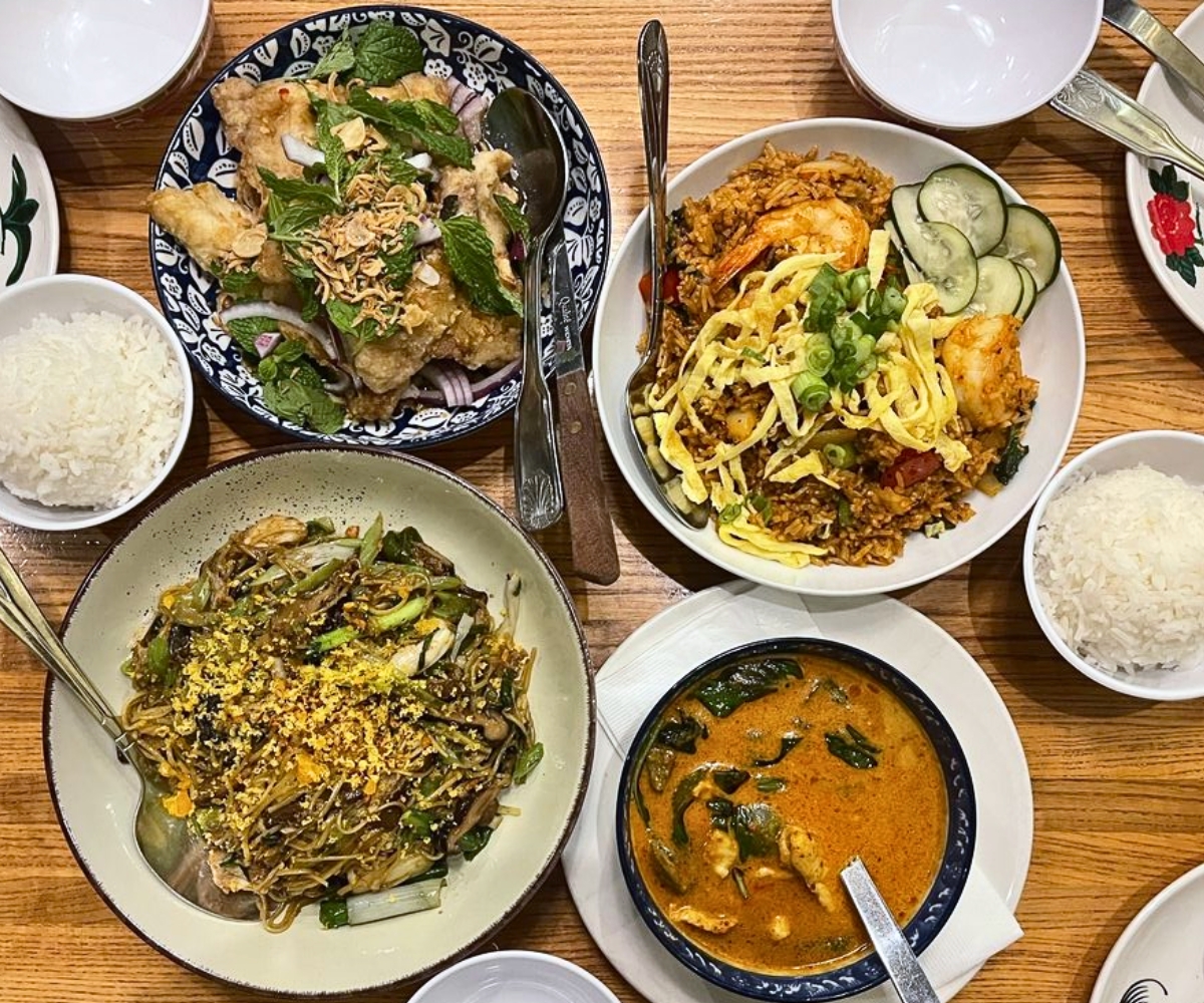 spread at Thip Khao in Washington, DC