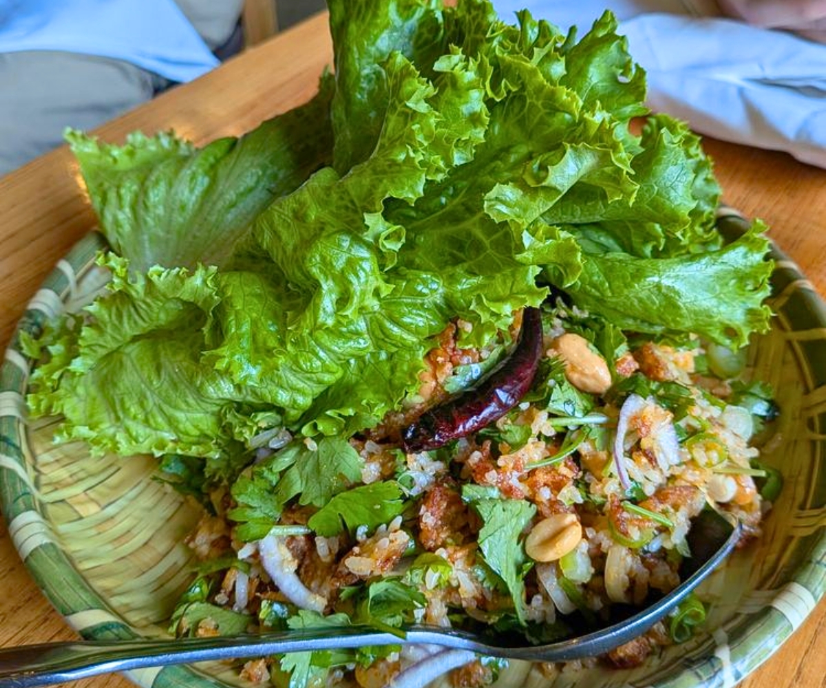 Naem Khao at Thip Khao in Washington, DC