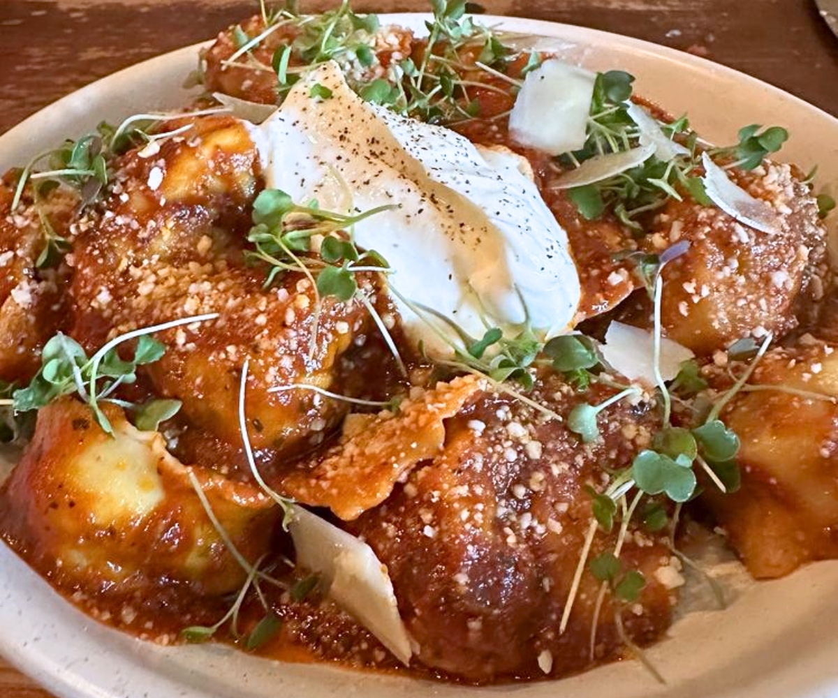 Short Rib Tortellini at Albano's Pasta Shop in Valparaiso, Indiana