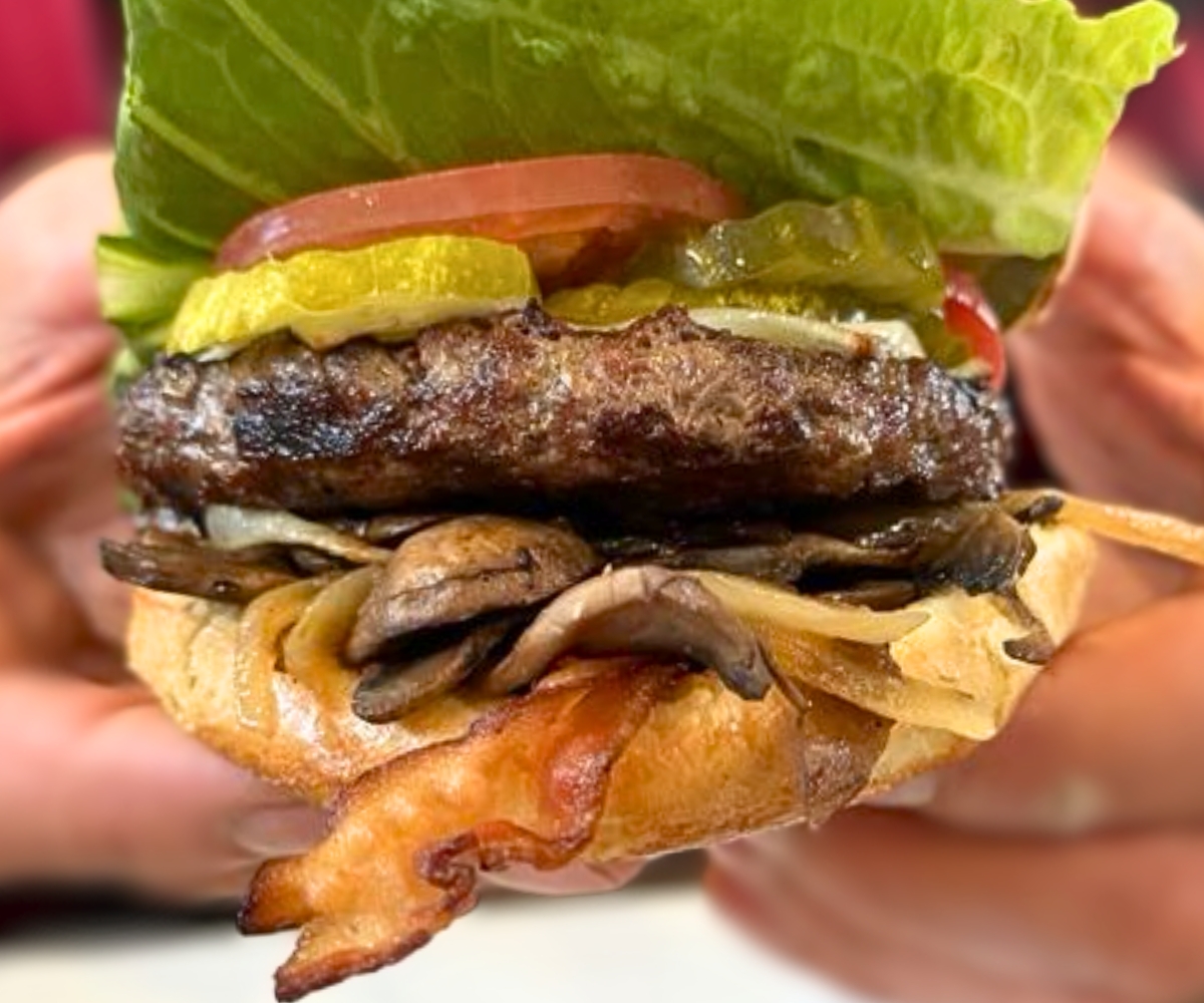Cheat Day Burger at Laura's Bar And Grill in Smithfield, RI