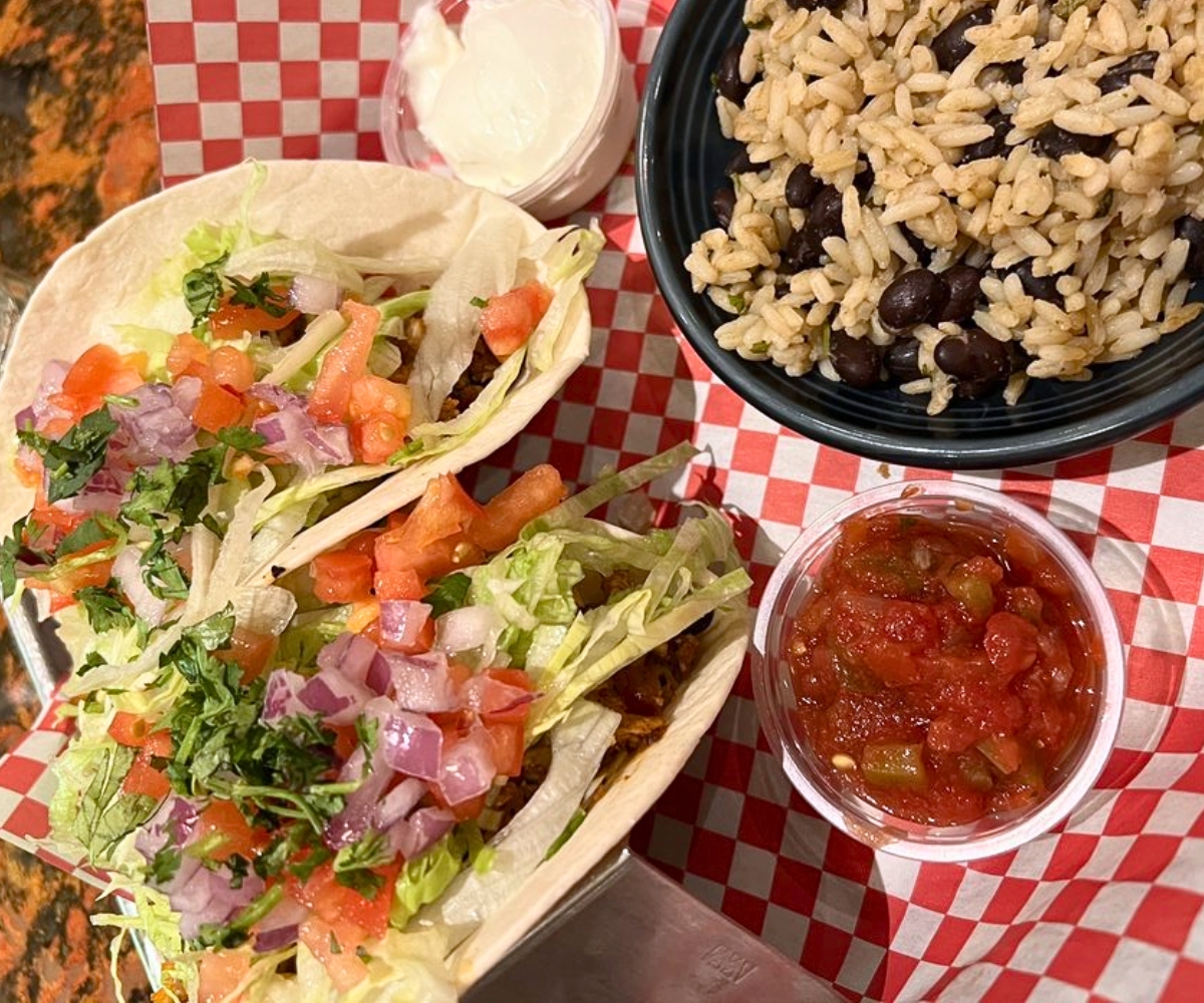 Tacos at Cherry Street Pub in Lancaster, OH