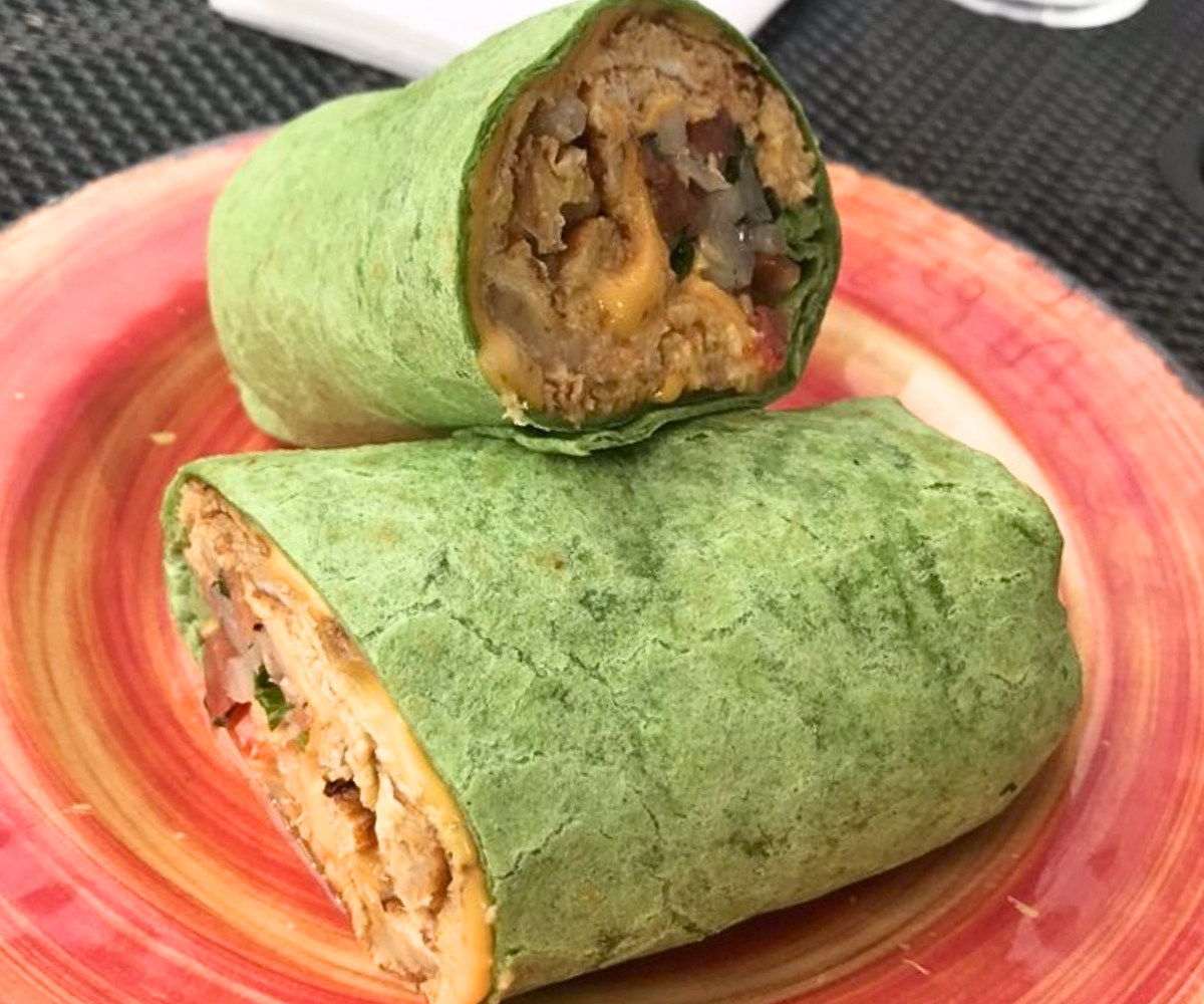 Breakfast Burrito at Pop's Espresso Bar in New Rochelle, NY