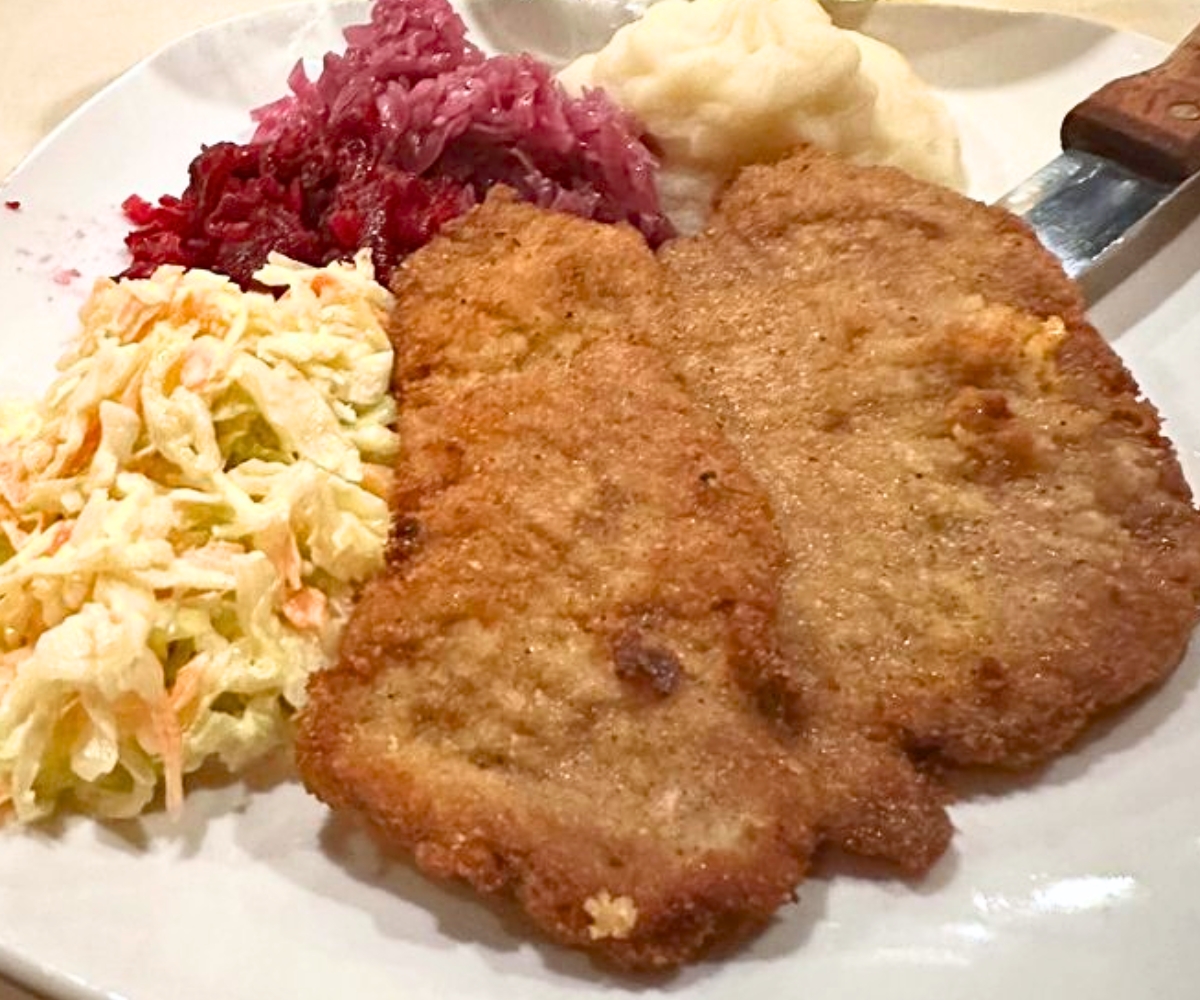 Vienna Schnitzel at Abigail's Restaurant in Linden, New Jersey
