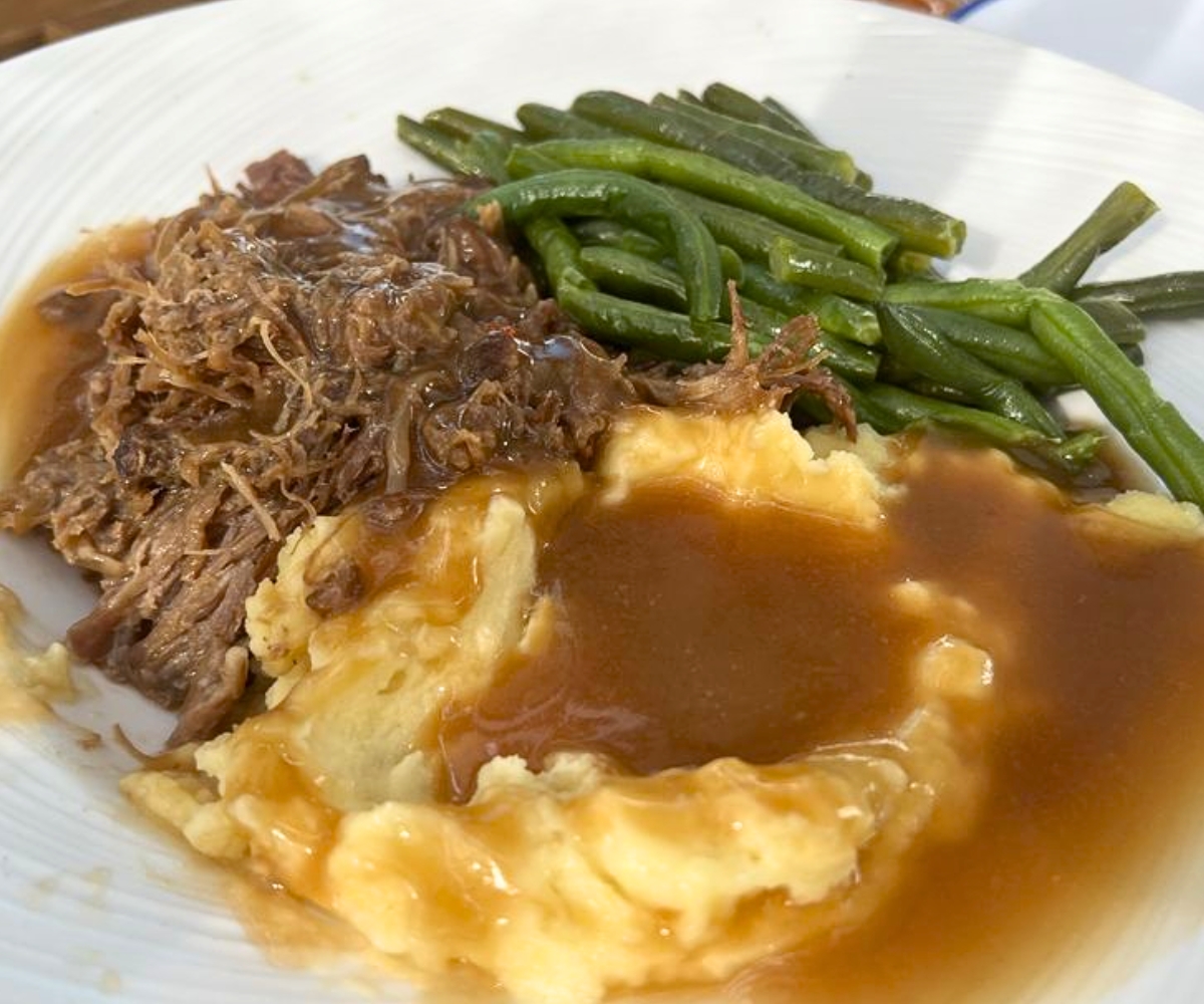 Pot Roast at Frenchie’s On 3rd in McCall, Idaho