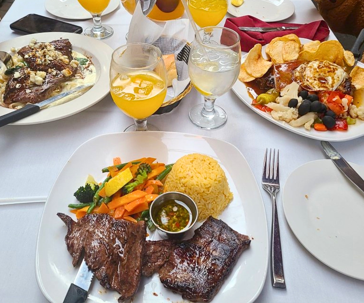 spread at Abigail's Restaurant in Linden, NJ