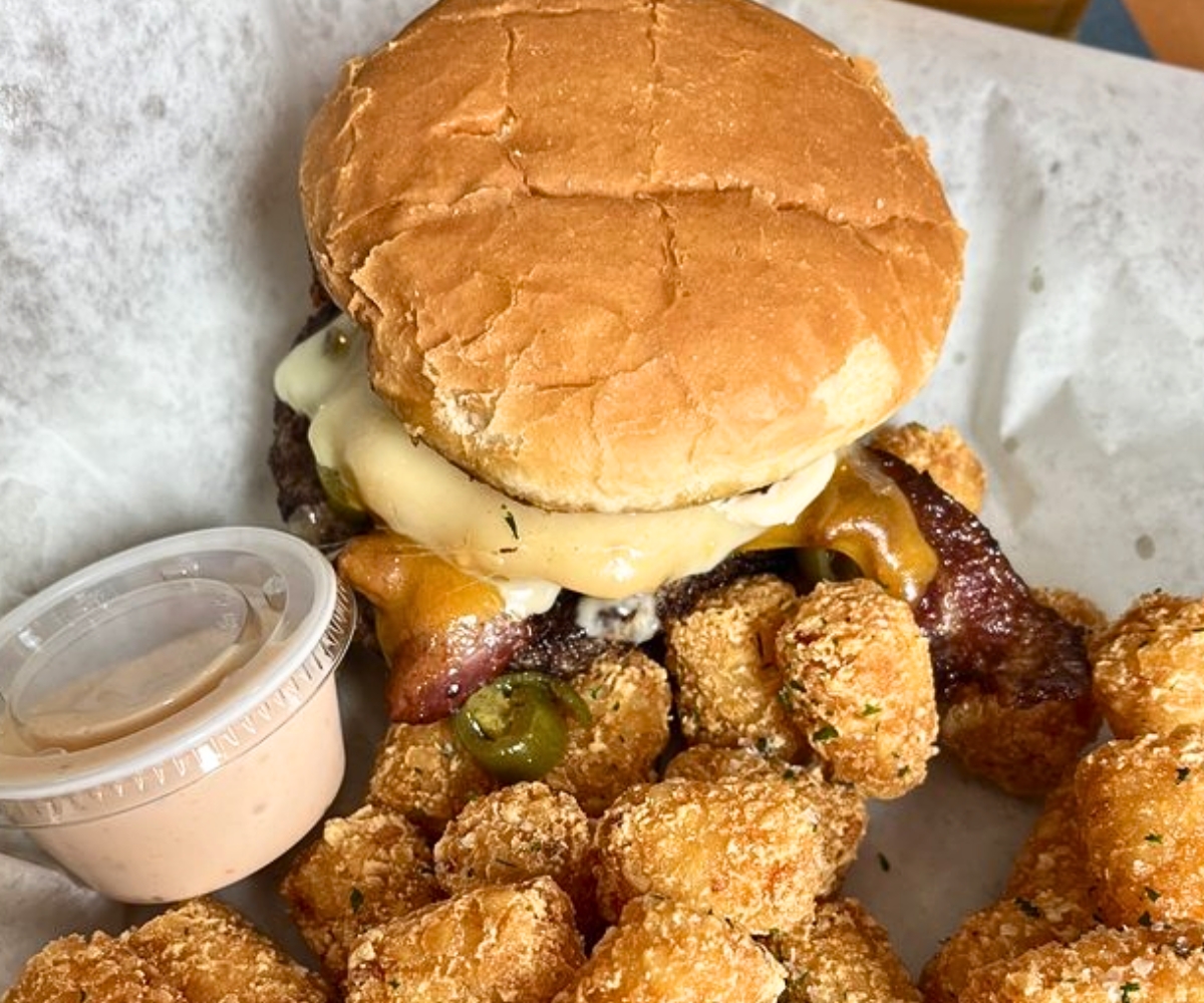 Blazin' Burger at Frenchie’s On 3rd in McCall, Idaho
