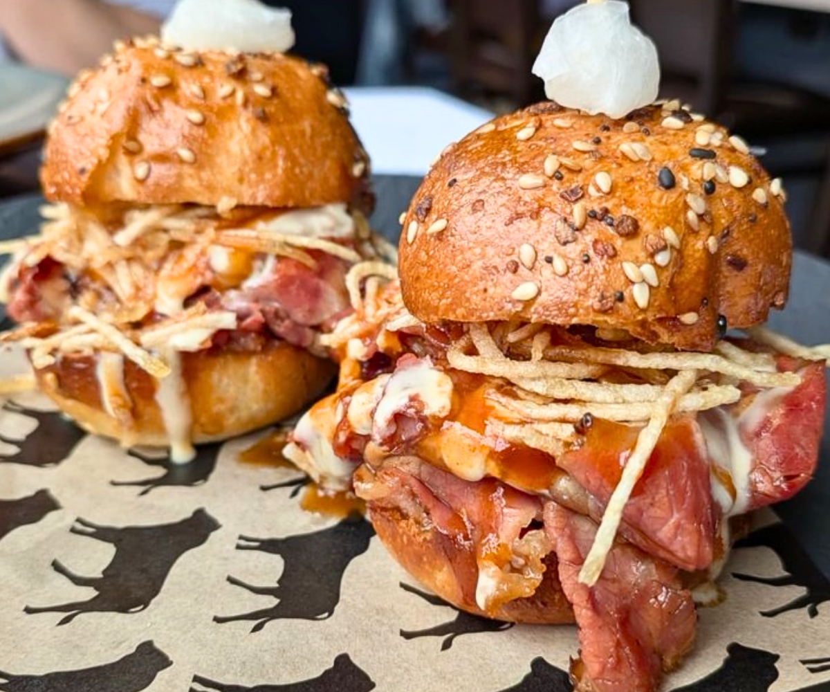 sliders at Bardea Food & Drink in Wilmington, Delaware