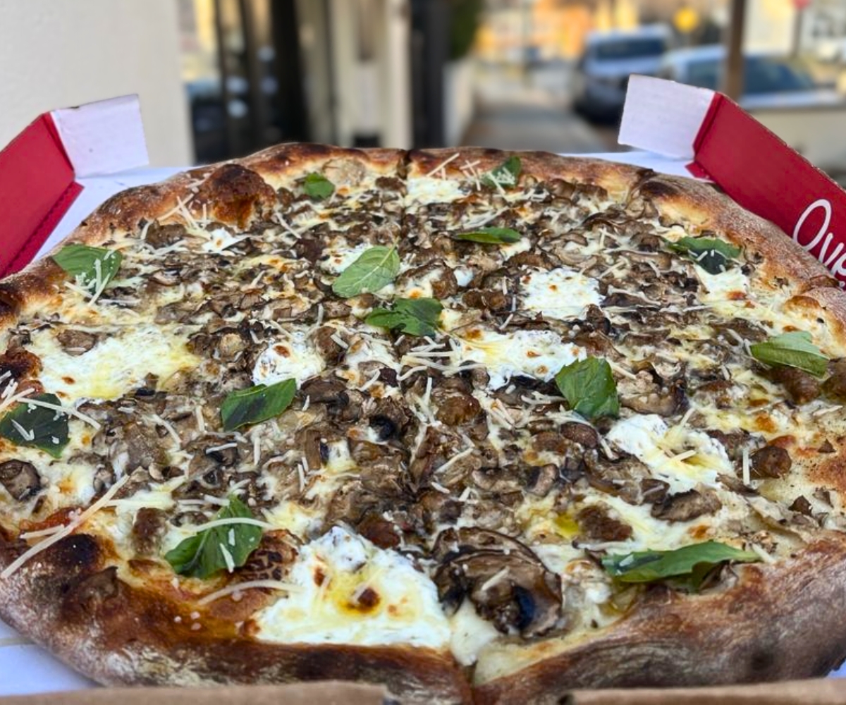 piza at Bird Pizzeria in Charlotte, NC