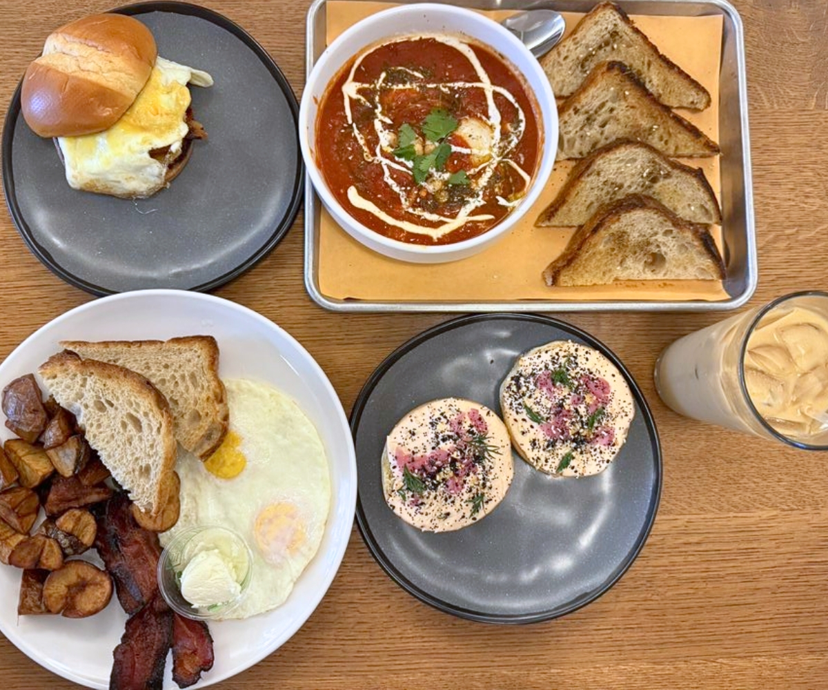 spread at Winslow's Table in University City, Missouri