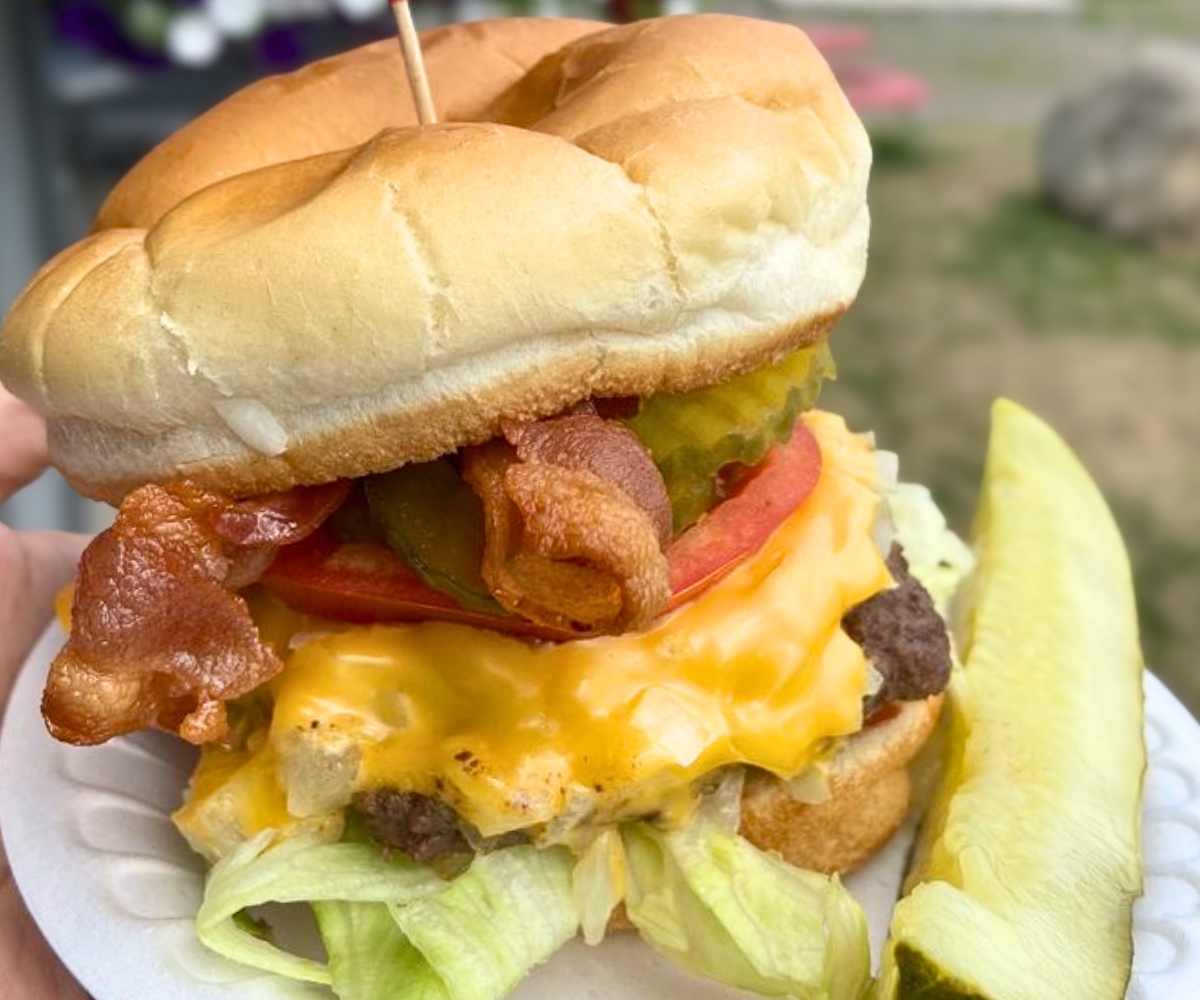 bacon deluxe at Gordy's Hi Hat at Cloquet, Minnesota
