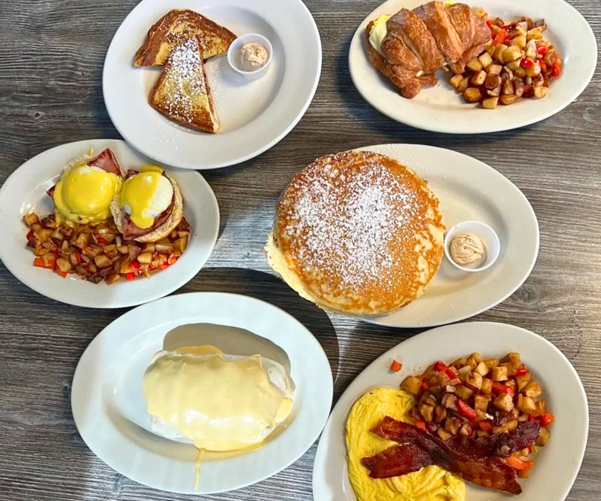 spread at Mason-Dixon Cafe in Fredericksburg, VA