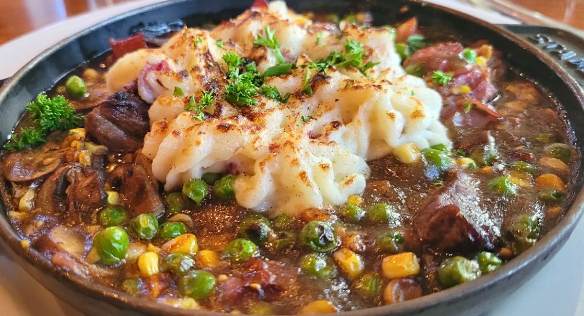 Tenderloin Shepherd's Pie at Copper Door in Bedford, New Hampshire