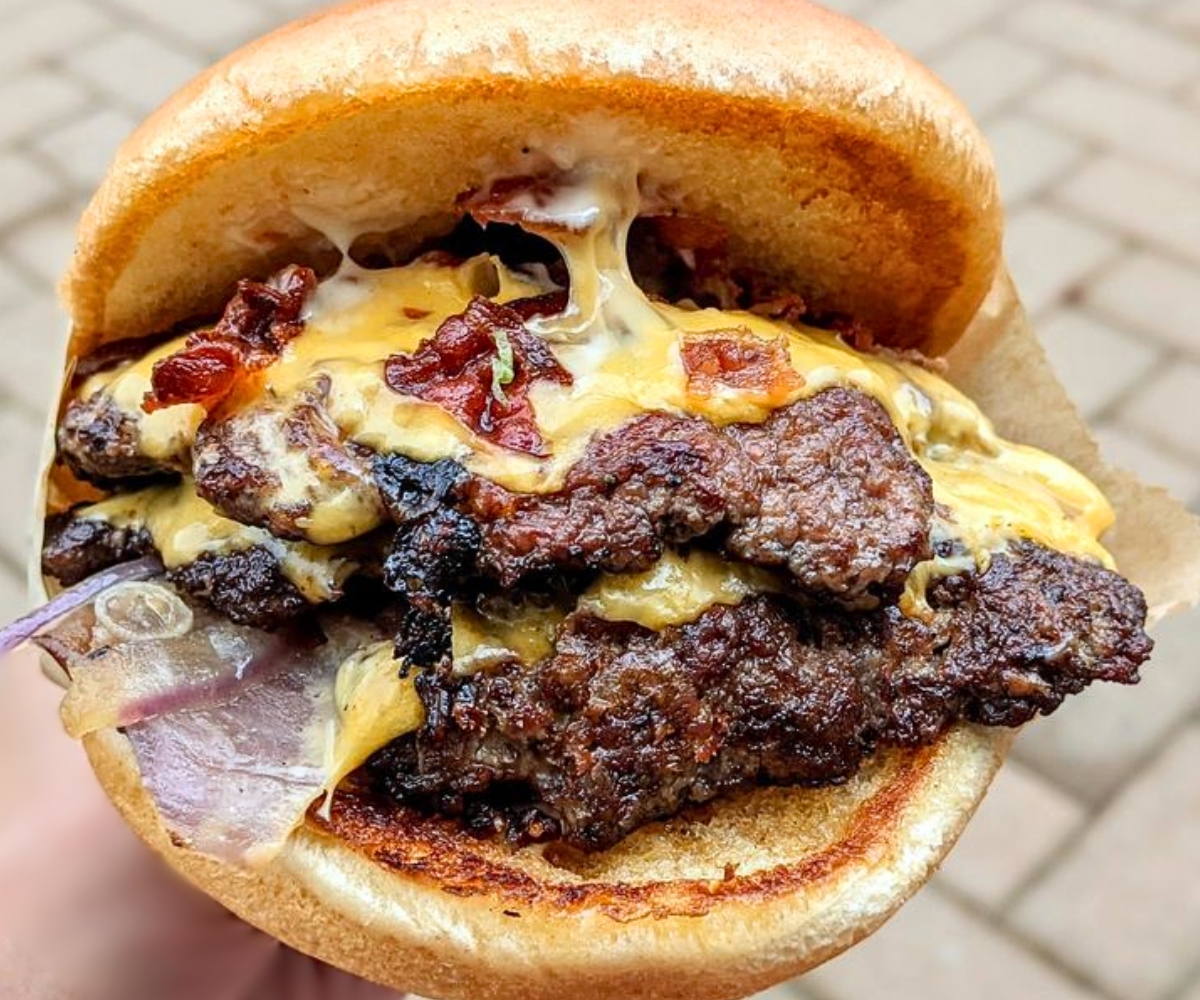 The Boss at Bae's Burgers in Mooresville, North Carolina