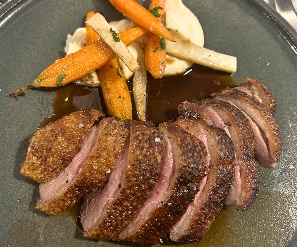 dry-aged duck breast at The Prospect in Mount Prospect, IL