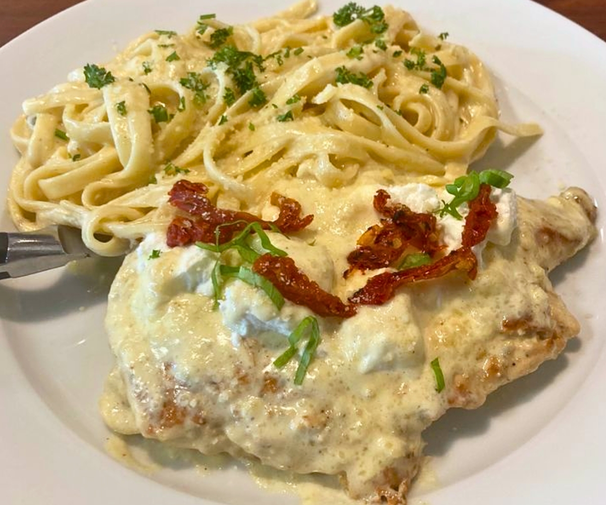 Goat Cheese Chicken at Ardiana’s Restaurant in Novi, MI