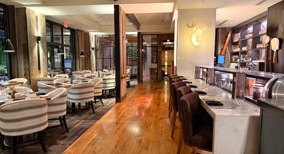interior of Timber Kitchen & Barin Bangor, ME