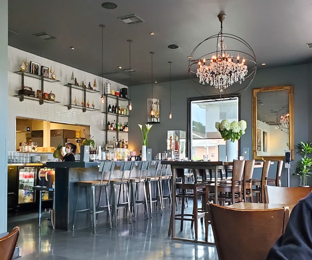 interior of Banana Blossom in Gretna, LA